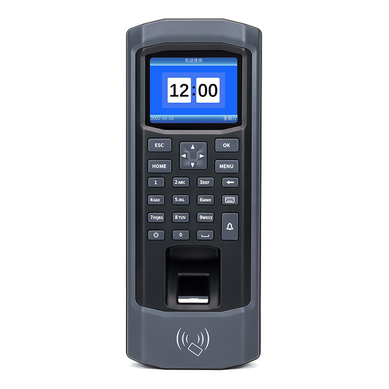 East for M13H Access Control and Attendance All-in-One Machine Credit Card Password Fingerprint Identification Office Magnetic Lock Access Control Machine