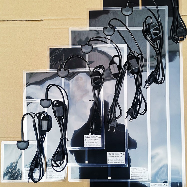 Heating Pad for Spiders, Scorpions, Geckos, Pet Snakes, Insect Boxes, and Pet Heating Mats