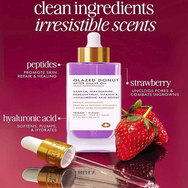 Cross-Border In-Stock Full English Donut-Scented Aftershave Oil, Popular Foreign Trade Product, 90ml