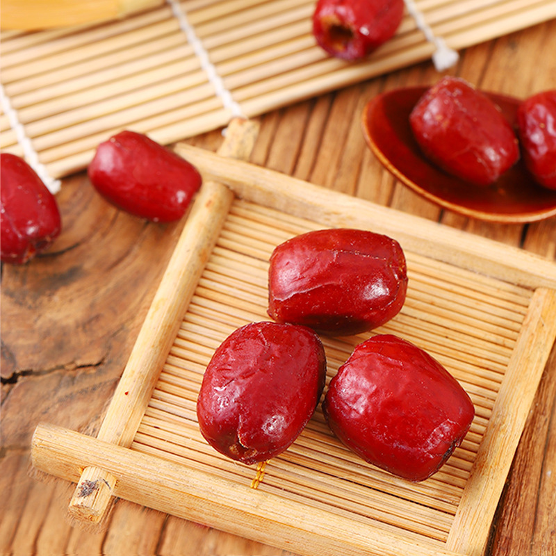 [Three Squirrels Blue Yan Fragrant Crisp Jujube 36g] Bags of Snack Dried Fruit Candied Xinjiang Red Jujube