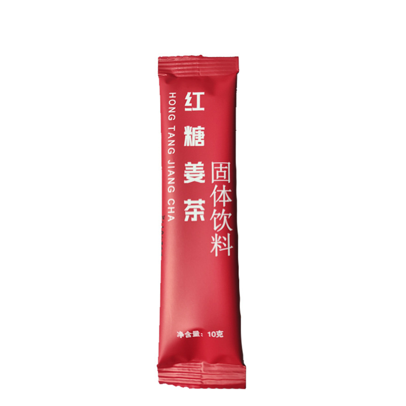 Gurunyou Brown Sugar Ginger Tea 10g with Date, Instant Granules, Concentrated, Individually Packaged, Ginger Tea Stick Wholesale