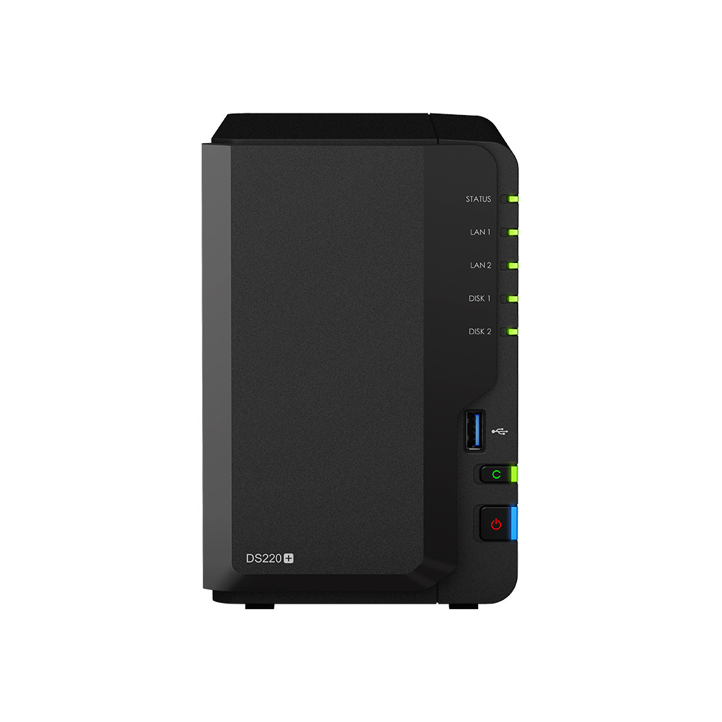 Synology Ds220+ Nas Storage Server Synology Home Private Cloud Host Personal Cloud Storage Disk Hard