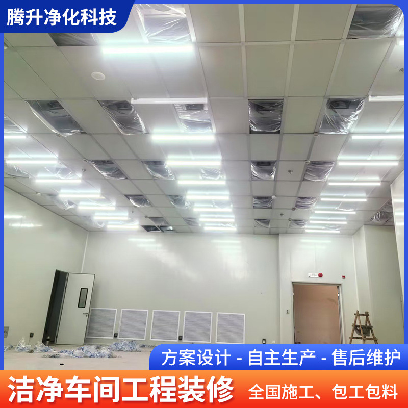 Class 100,000 Edible Oil Food Factory Sterile Workshop Class 100,000 Clean Room Purification Engineering Design, Decoration and Construction All-Inclusive