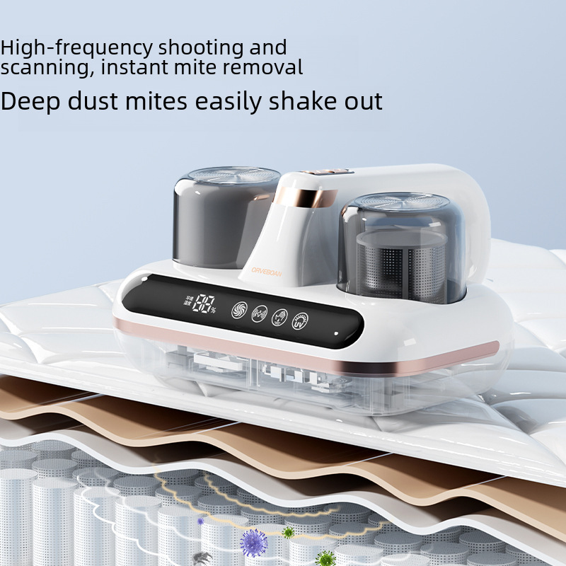 Cross-border anti-mite instrument anti-mite artifact large suction household UV sterilization machine handheld convenient wireless vacuum cleaner