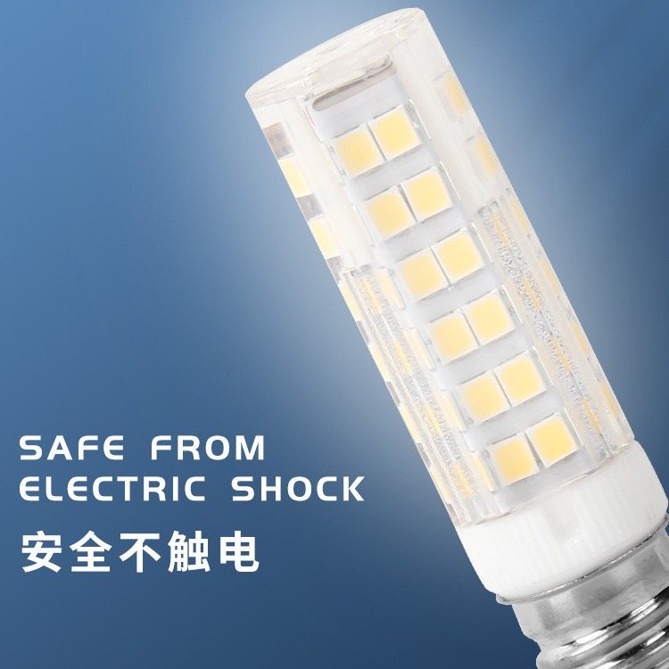 Led Lamp Bead Corn Bulb Highlight 110/220V Ceramic Household Commercial Refrigerator Bulb E12E14 Screw Mouth