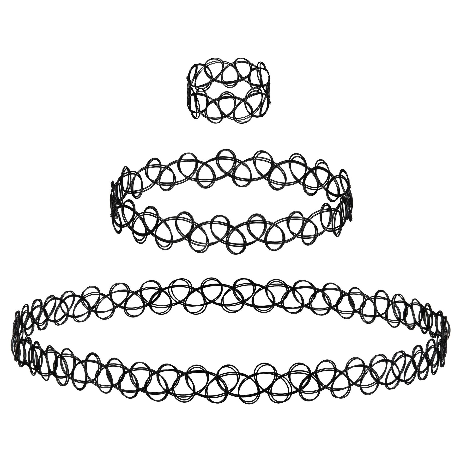 Эластичное ожерелье-ошейник для татуировок, популярное на Amazon