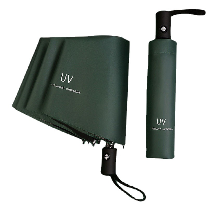 Umbrella large wholesale automatic umbrella UV vinyl sunshade sun umbrella sunny and rainy dual-purpose advertising umbrella printing manufacturers
