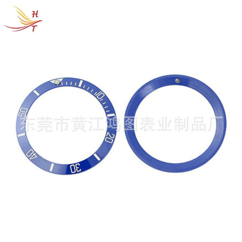 Manufacturer Supplies Watch Accessories Rolex Ceramic Bezel Submariner Ceramic B-Grade Bezel Wholesale