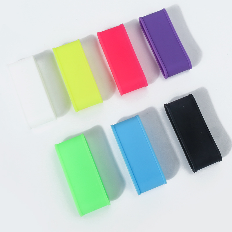 Cross-border Peak Racquet Cover Silicone Beat Ring Badminton Anti-slip Cover Tennis Racquet Handle Grip Protective Cover