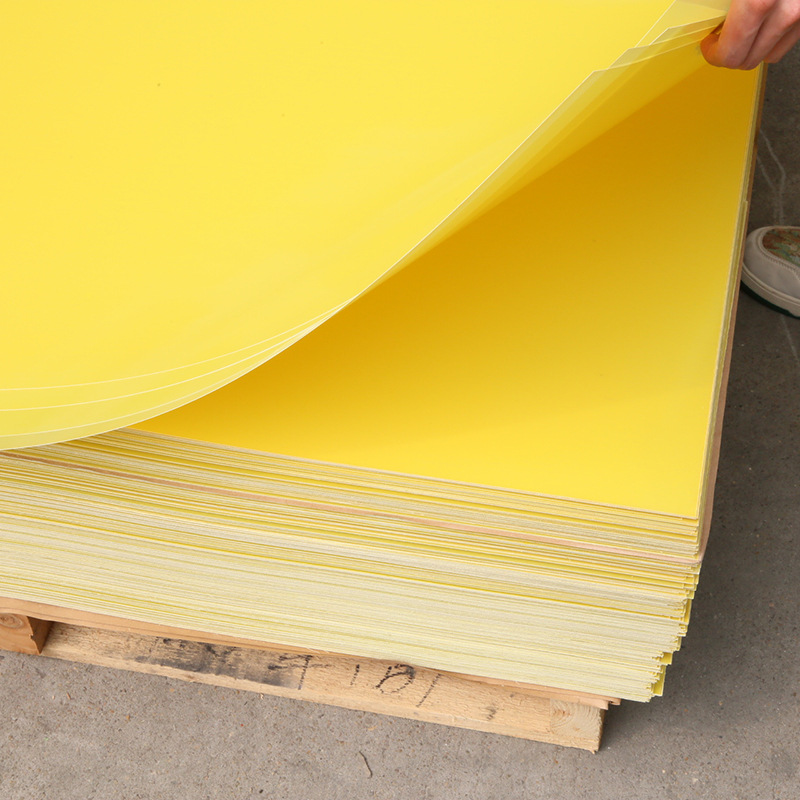 3240 Lithium Battery Epoxy Board Temperature-Resistant Flame-Retardant Epoxy Glass Cloth Board New Energy Yellow Epoxy Resin Insulation Board