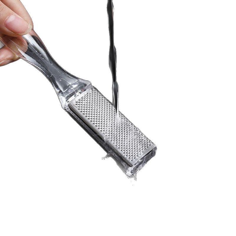 Double-Sided Foot Scrubber, Pedicure Tool to Remove Dead Skin and Calluses, Heel and Sole Scraping Tool, Universal Foot Grinding Stone