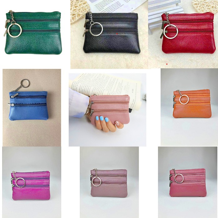 New Small Coin Purse Korean Coin Coin Coin Purse Pocket Small Purse Hand Coin Purse Men's and Women's Zipper Bag