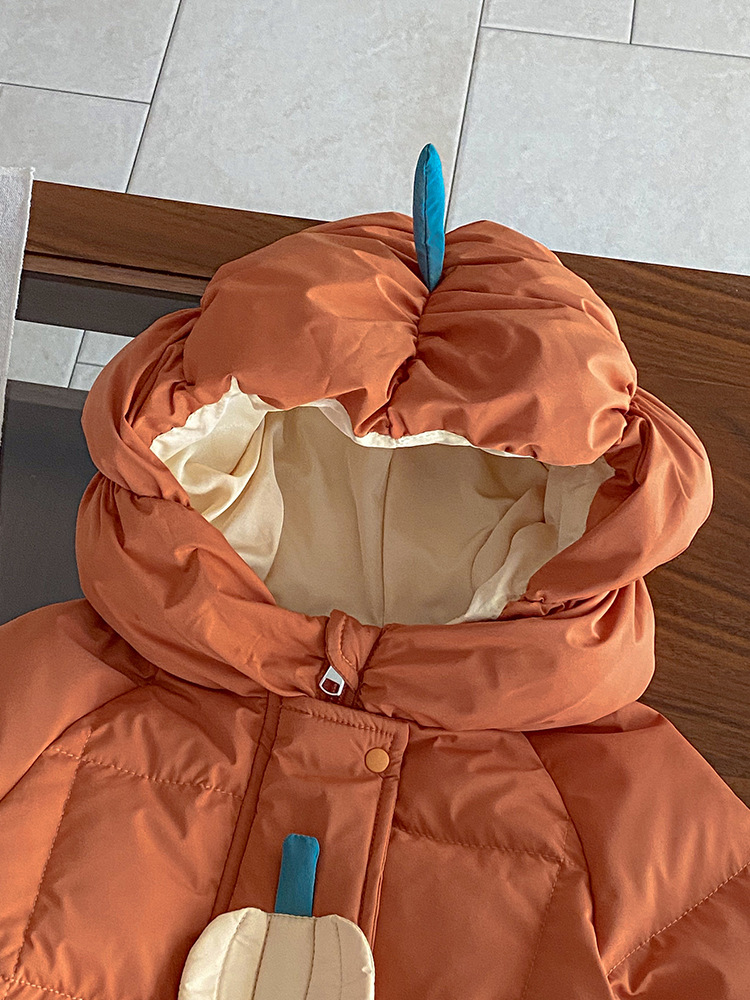 Children's down Jacket Winter 2025 New Style Male and Female Baby Lightweight White Duck down Jacket Baby Winter Warm Top