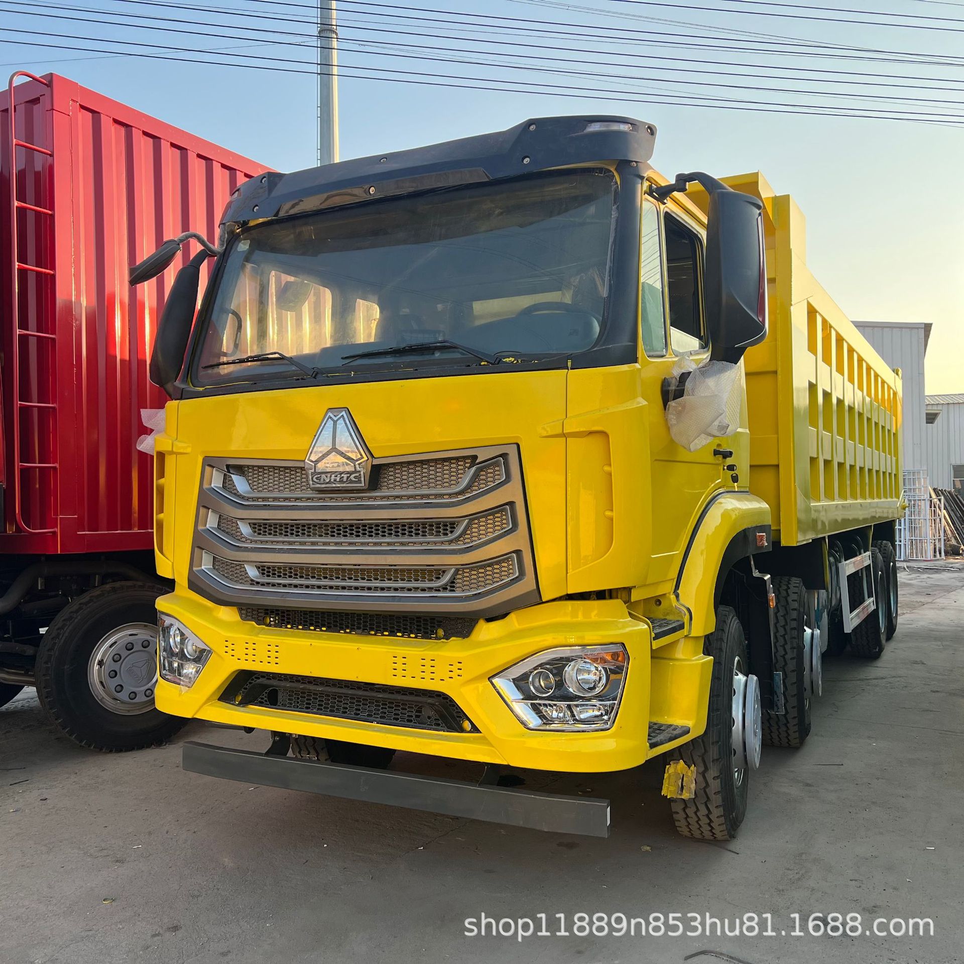 Кросс-граничная поставка самосвала Sinotruk Howo 8X4, самосвала для земляных работ, строительного самосвала