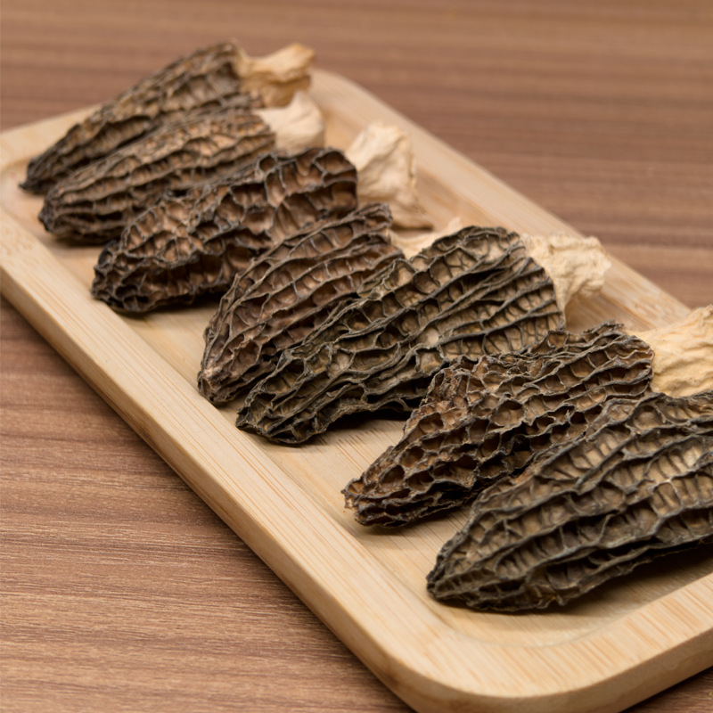 Morel 100g Yunnan Mountain Delicacies Edible Mushrooms Non-Wild Individual Head Full Stew Source Manufacturer Wholesale