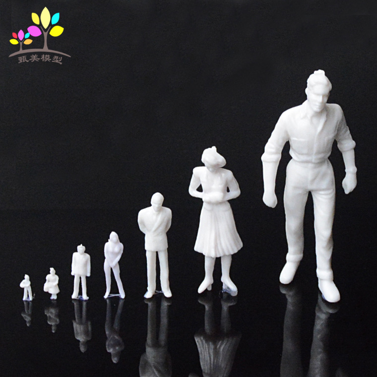 Миниатюрная фигурка белого человека для песочницы ручной работы