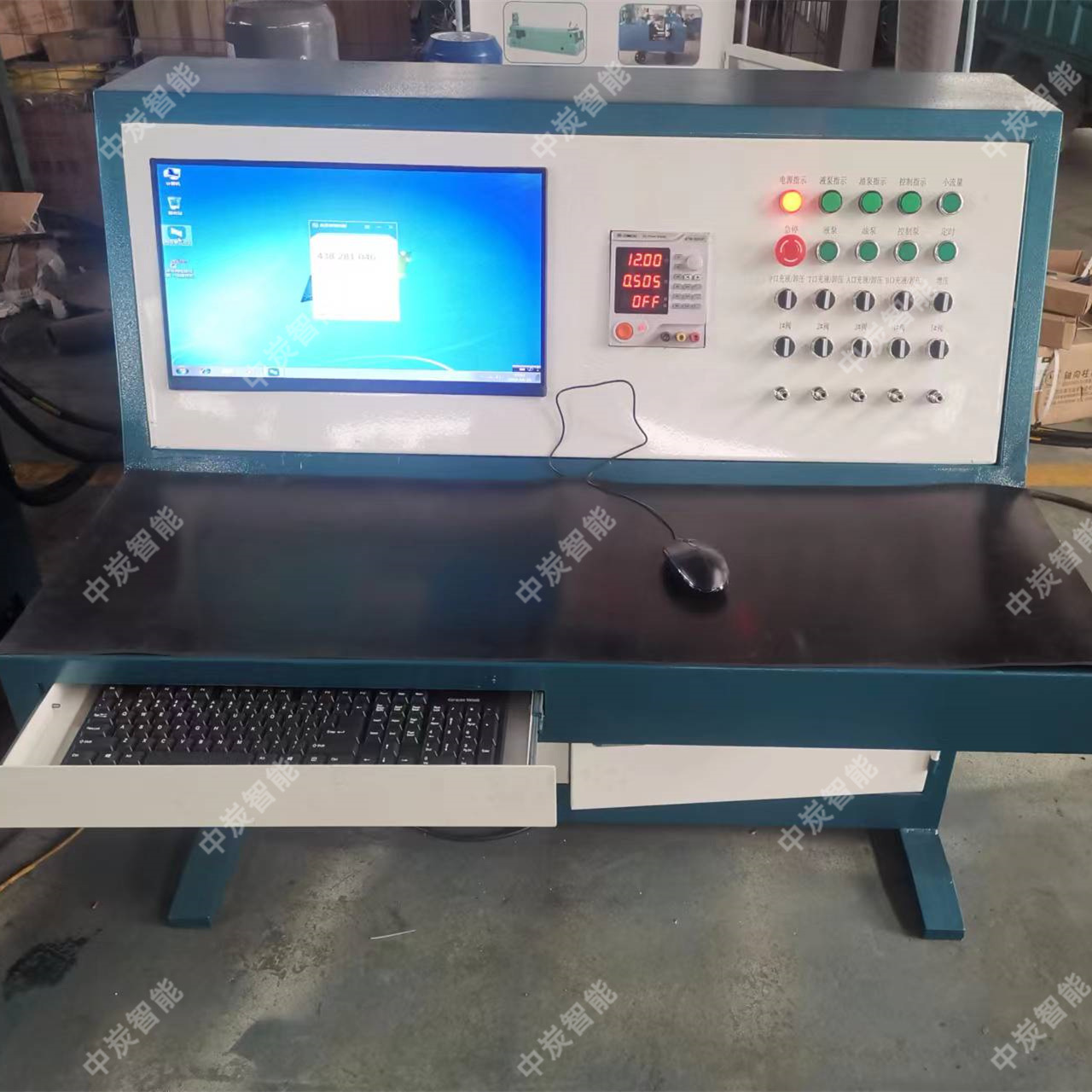 Single Hydraulic Pillar Three-Way Valve Test Bench Real-Time Data Acquisition Hydraulic Pillar Three-Way Valve Test Bench