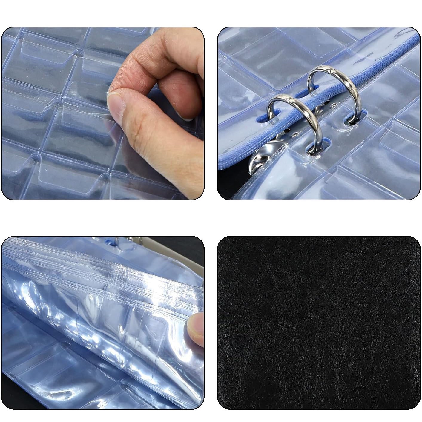 Cross-Border Direct Supply Coin Collection Album 360 Pieces 480 Pieces Large Capacity Ancient Coins Commemorative Coins Binder Storage Album