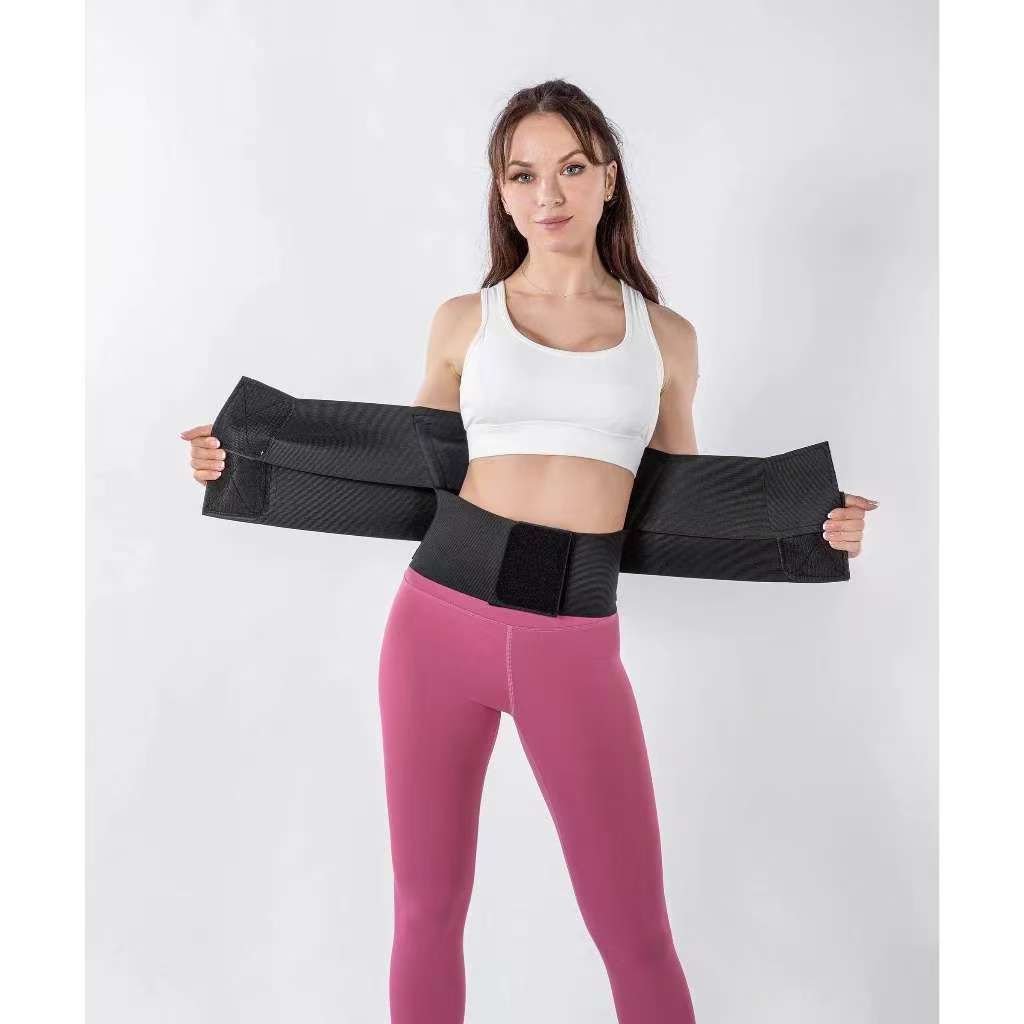 Abdominal Belt Amazon Women's Sports Fitness Sweat Belt Sweat-Wicking Body Shaping Waistband Sweat-Inducing Waistband