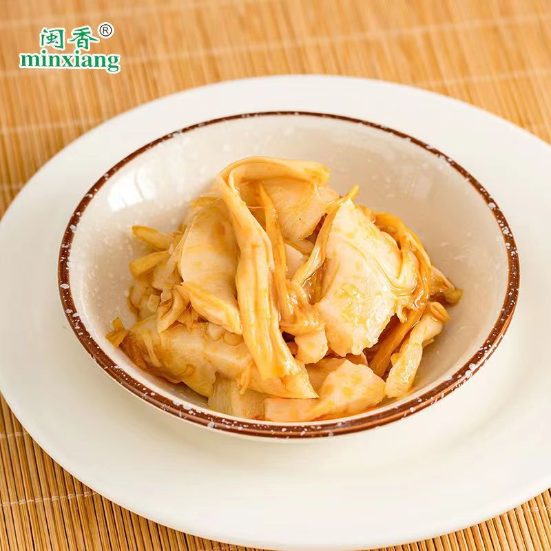 Flammulina velutipes crisp bamboo shoots authentic farm taste whole box meals breakfast with porridge appetizer small pickles whole box wholesale