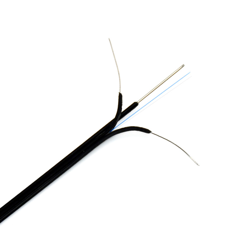 Polyfiber cable outdoor optical cable sheath cable outdoor single and double core butterfly sheath fiber optical fiber single mode sheath fiber 1 Core 2 core