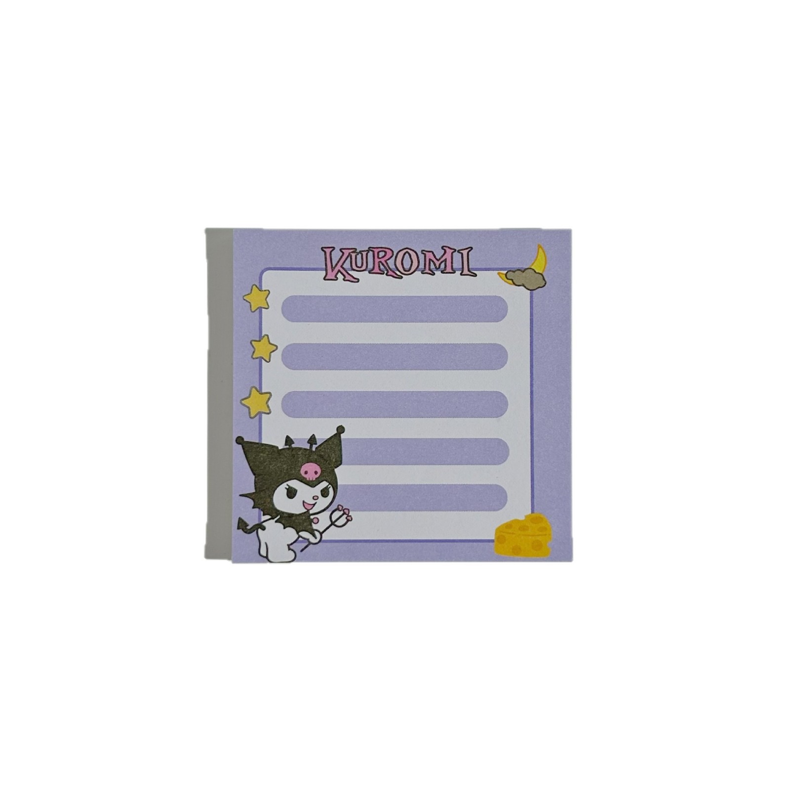 Cartoon Note Pad, Cute Girl, Good-Looking Message Note, Note Paper, Tearable and Sticky, N Times Stickers Wholesale