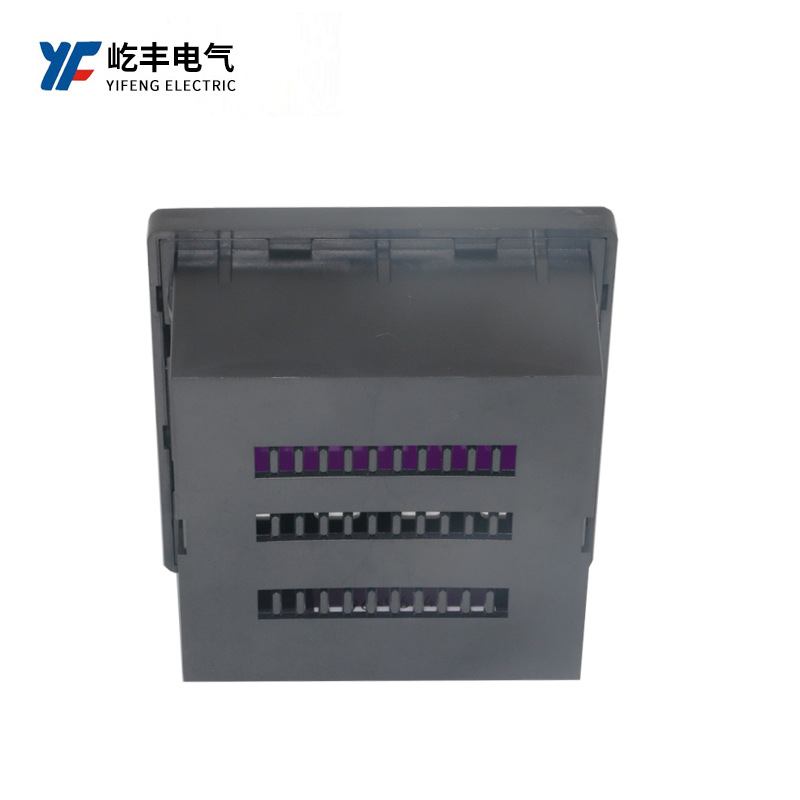 Factory Direct Sales Abs Flame-Retardant Plastic Enclosure Digital Display Meter Case 96X96X42 Style Electronic Instrument Box New Model