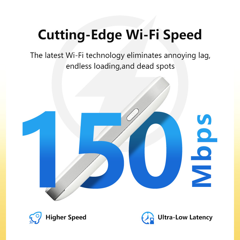 Asia, Africa and Europe 4g Plug-In Card Portable Wifi 2100Mah Router Hotspot Mifis Sim Card