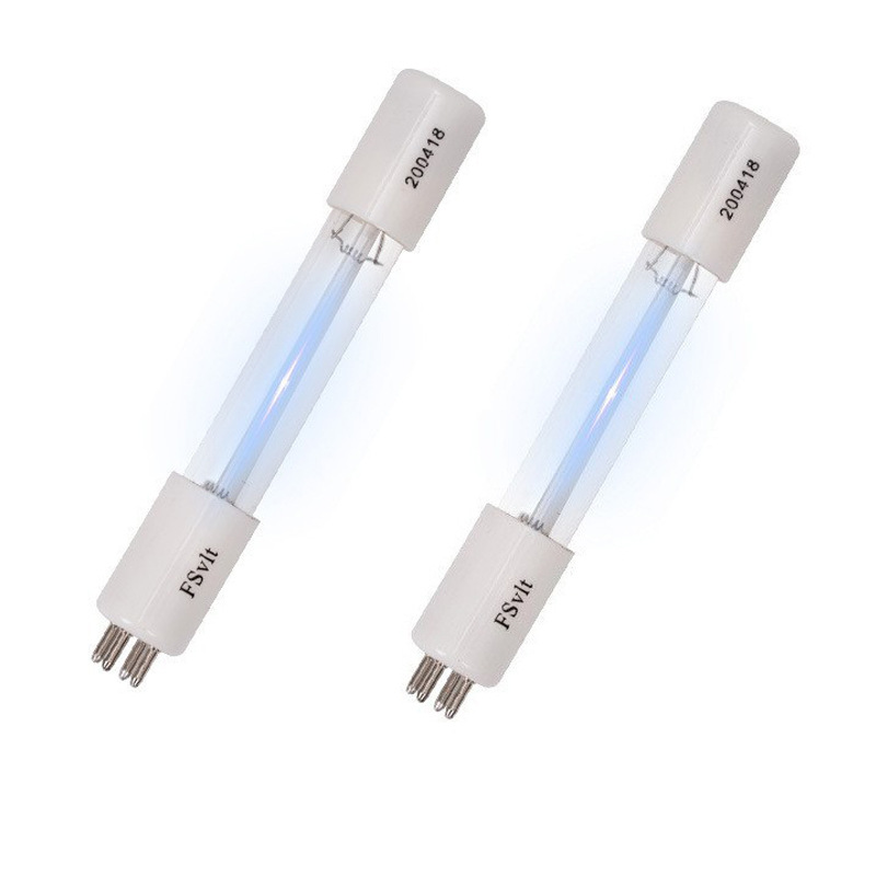 Ultraviolet Photolysis Sterilization Lamp Sewage Treatment Lamp Water Tank Pool Uv Sterilization Lamp 320W Single-Ended 4-Pin Sterilization