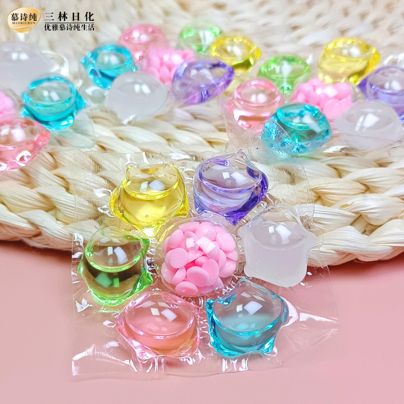 12g laundry beads 3g laundry ball concentrated decontamination soft clean lasting fragrance 8g protective clothing laundry detergent manufacturers