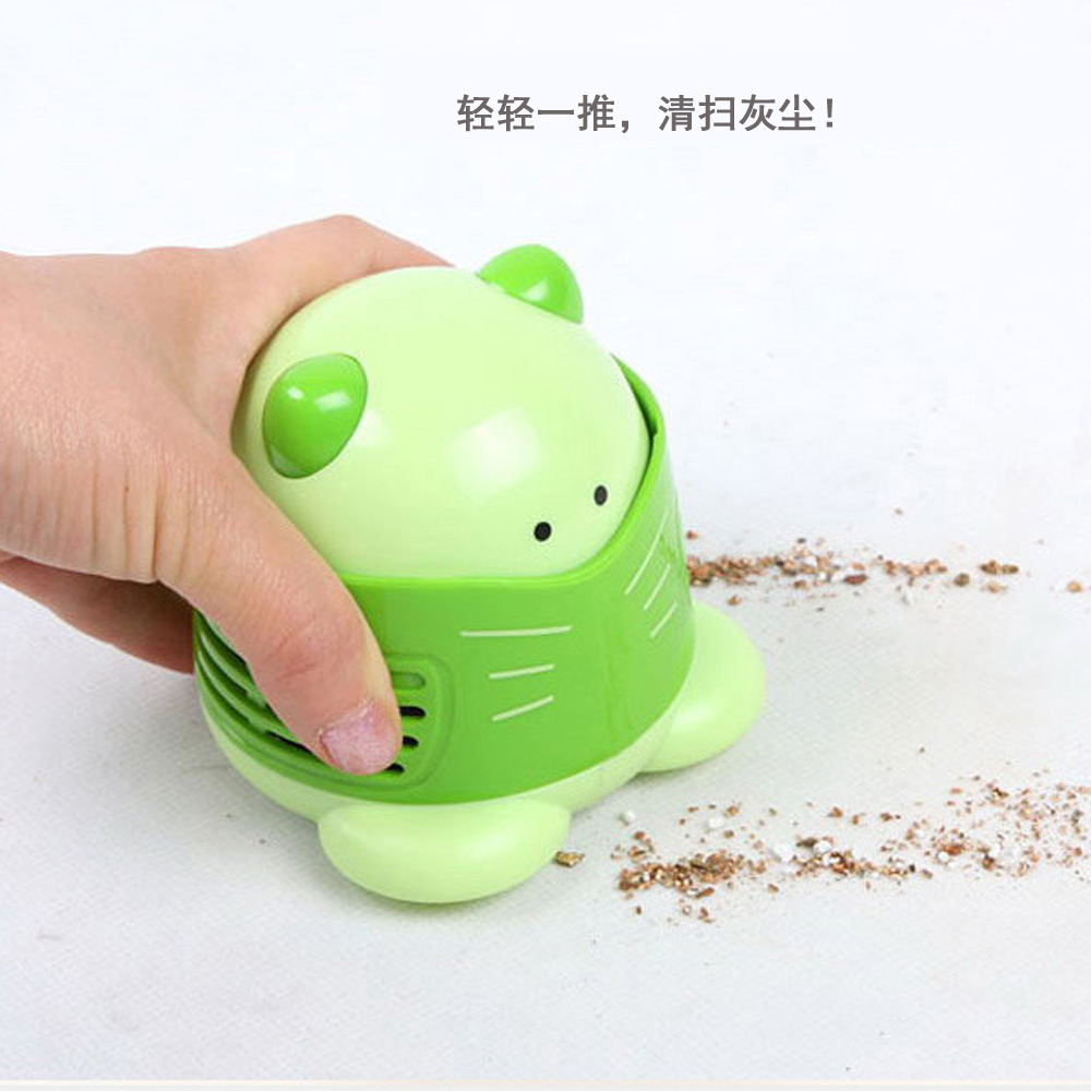 Cute Kitten Desktop Vacuum Cleaner Diamond Picker Student Paper Scrap Sweeper Cat Countertop Keyboard Dust Collector