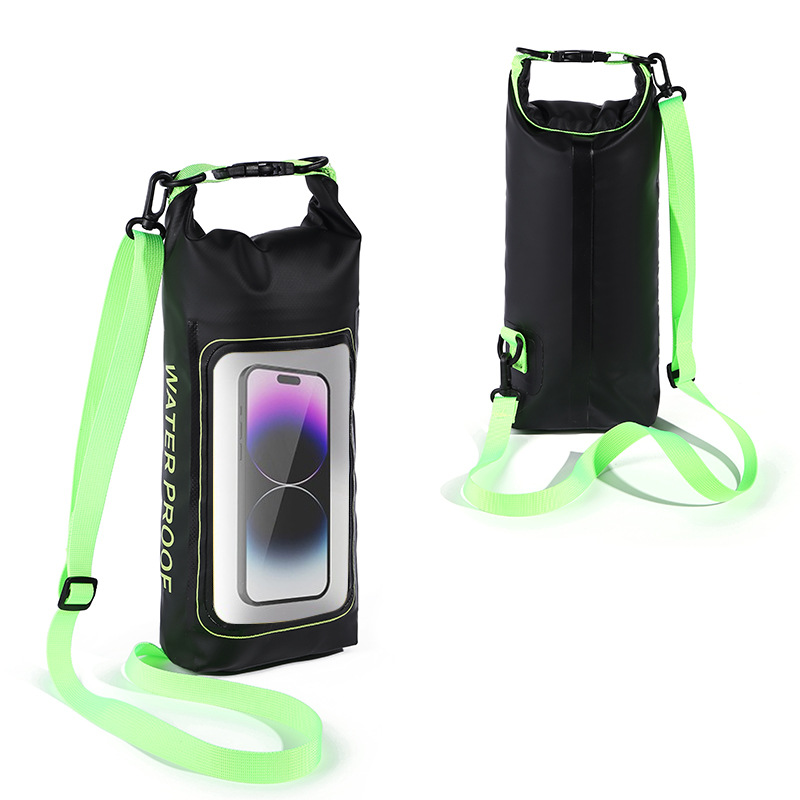 Amazon 2L Digital Products Waterproof Bag Outdoor Diagonal Mobile Phone Waterproof Bag Pvc Waterproof Bucket Bag Manufacturer Wholesale