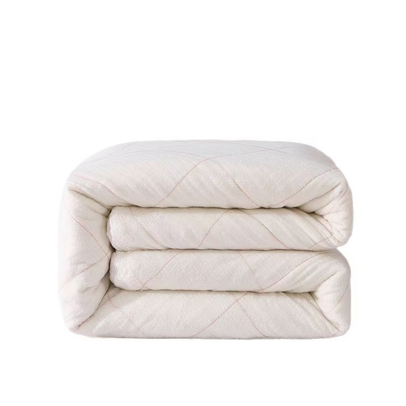 Cotton Batting, Cotton Mattress, Quilt, Cotton Quilt Core, Thickened, Suitable for Dormitory, Warm, Can Be Used as a Pad or Cover.