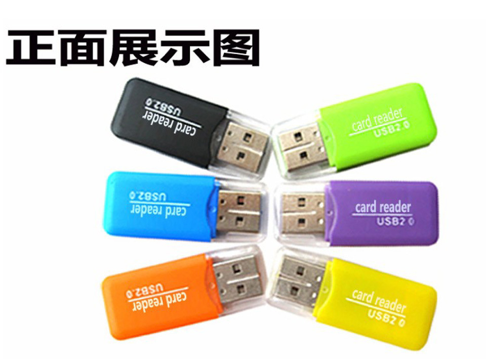 Cool Card Reader mini SD/TF Card/memory Card High Speed 2.0 mi Driving Recorder with cro Factory