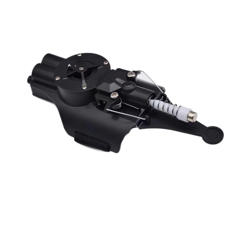 Automatic Winding Electric Launcher Black Technology Children's Male Gift Extraordinary Silk Spitting Cross-Border