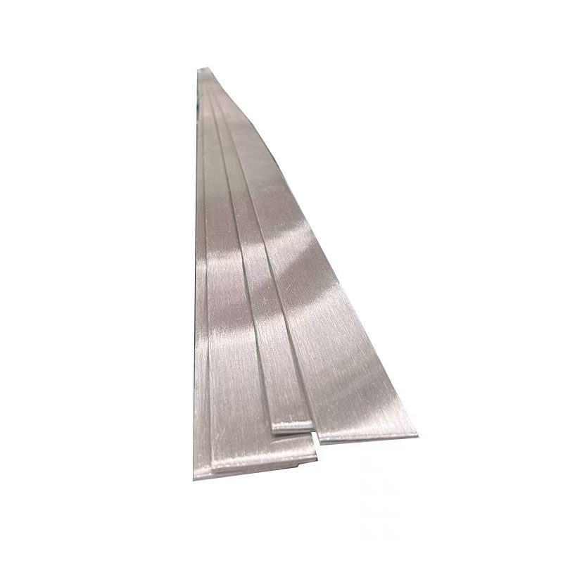 201 316L Stainless Steel Flat Steel 304 321 Stainless Steel Cold Drawn Flat Steel Can Be Processed and Cut Solid Square Steel