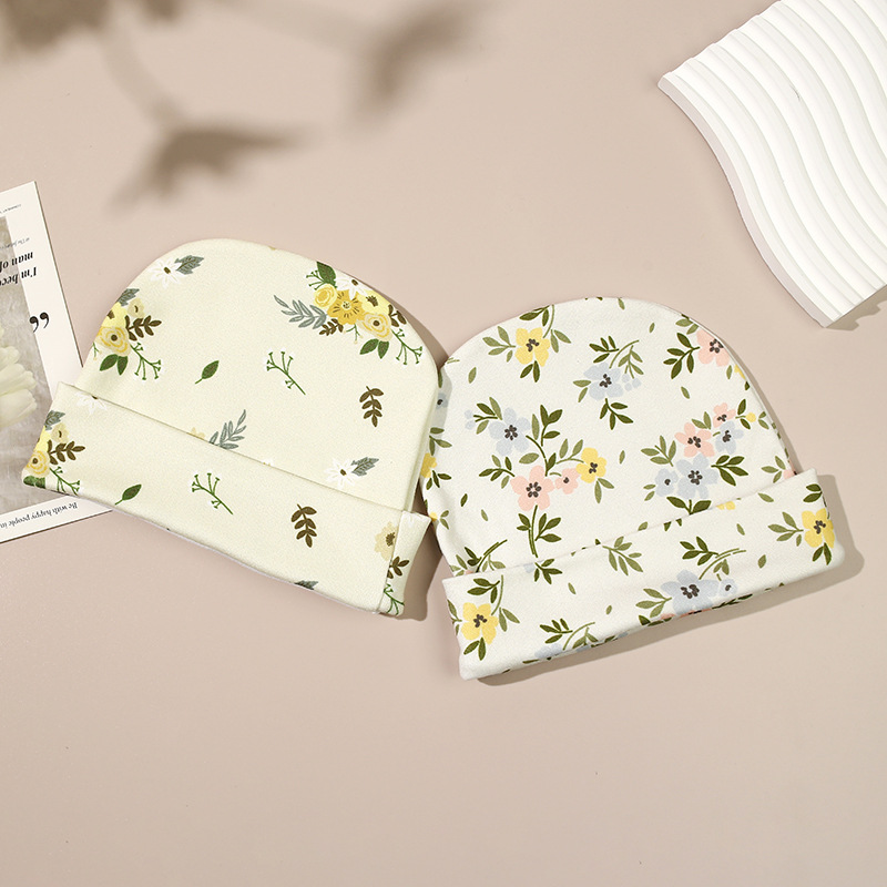 Cross-border new ins European and American newborn baby cap baby hat factory direct supply