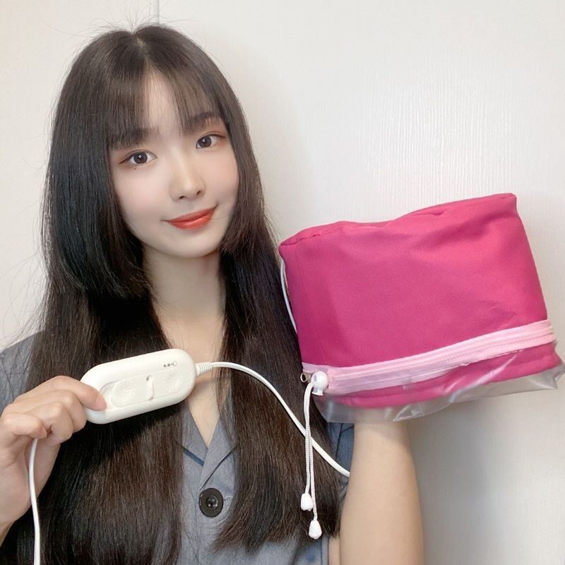 Oxford Cloth Heated Cap Hair Mask Evaporation Cap Electric Heating Hat Steam Oil Cap Hair Dyeing and Hair Care Artifact Waterproof Upgrade