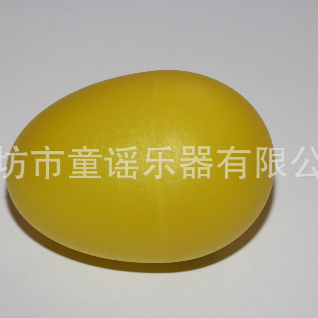 Factory wholesale color plastic sand egg percussion instruments egg performance props