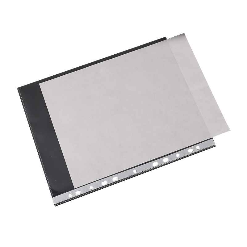 11-hole document bag protective film data 7-hole document protection bag data book inner page 3-hole a4 transparent loose-leaf insert bag