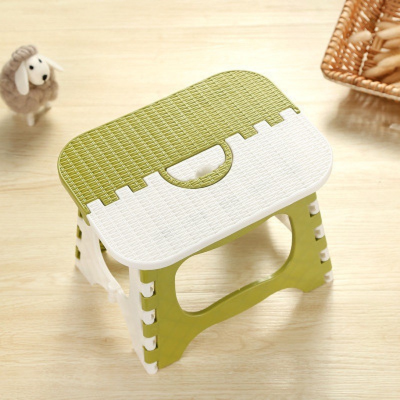 Folding Stool, Portable Household Stool, Fishing Chair, Outdoor Small Bench, Storage Plastic, Foldable and Stackable