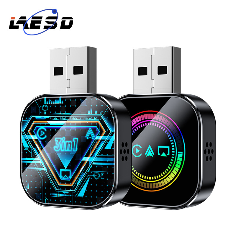 Smart Car Interconnection Carplay Module Mirror Screen Projection Suitable for Apple and Android Autocarplay Box