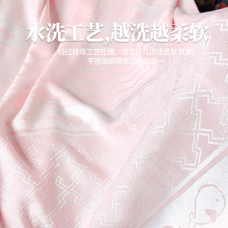 Bamboo Fiber Children's Cooling Blanket Summer Cooling Blanket Bamboo Fiber Throw Blanket Office Nap Blanket Summer Cooling Quilt