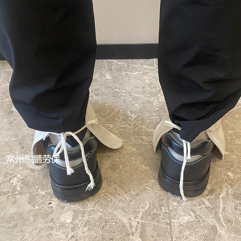 Welding Foot Covers, Labor Protection Supplies, Welder Canvas Protection, Wear-Resistant, Anti-Splash, Heat-Insulating and Anti-Scalding