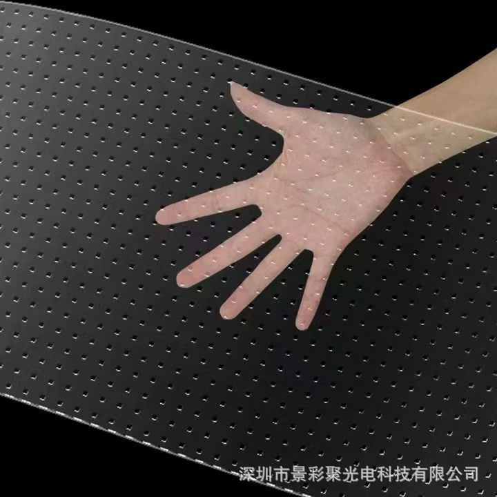 P8 Crystal Film Screen Light Drive Integrated Led Crystal Core Screen High Transparency Installation and Lightweight