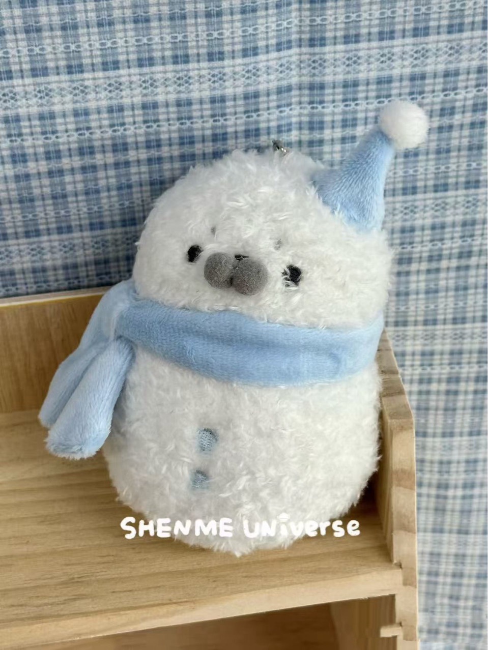 Super Cute Seal Snowman Plush Scarf Cute Doll Keychain Bag Pendant Girl Heart Gift New Style