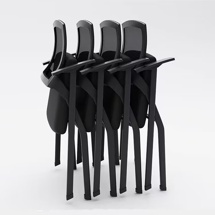 Customized Folding Training Chair with Writing Board, News Chair, School Conference Room Chair, Training Chair with Table Board, Conference Chair