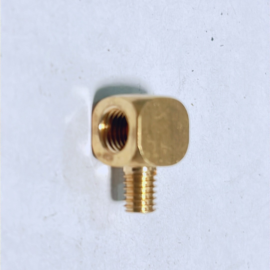 Ppl Flat Right Angle Joint Copper Elbow Oil Pressure Concentrated Lubrication Straight through Pressurized Oil Road Volume High Pressure Oil Pipe