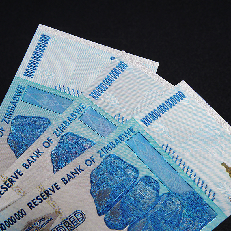 Gold Foil Commemorative Coin Pet Plastic Gold Foil Gold Banknote Trump 100 Trillion Commemorative Collection Coin Crafts Can Be Customized