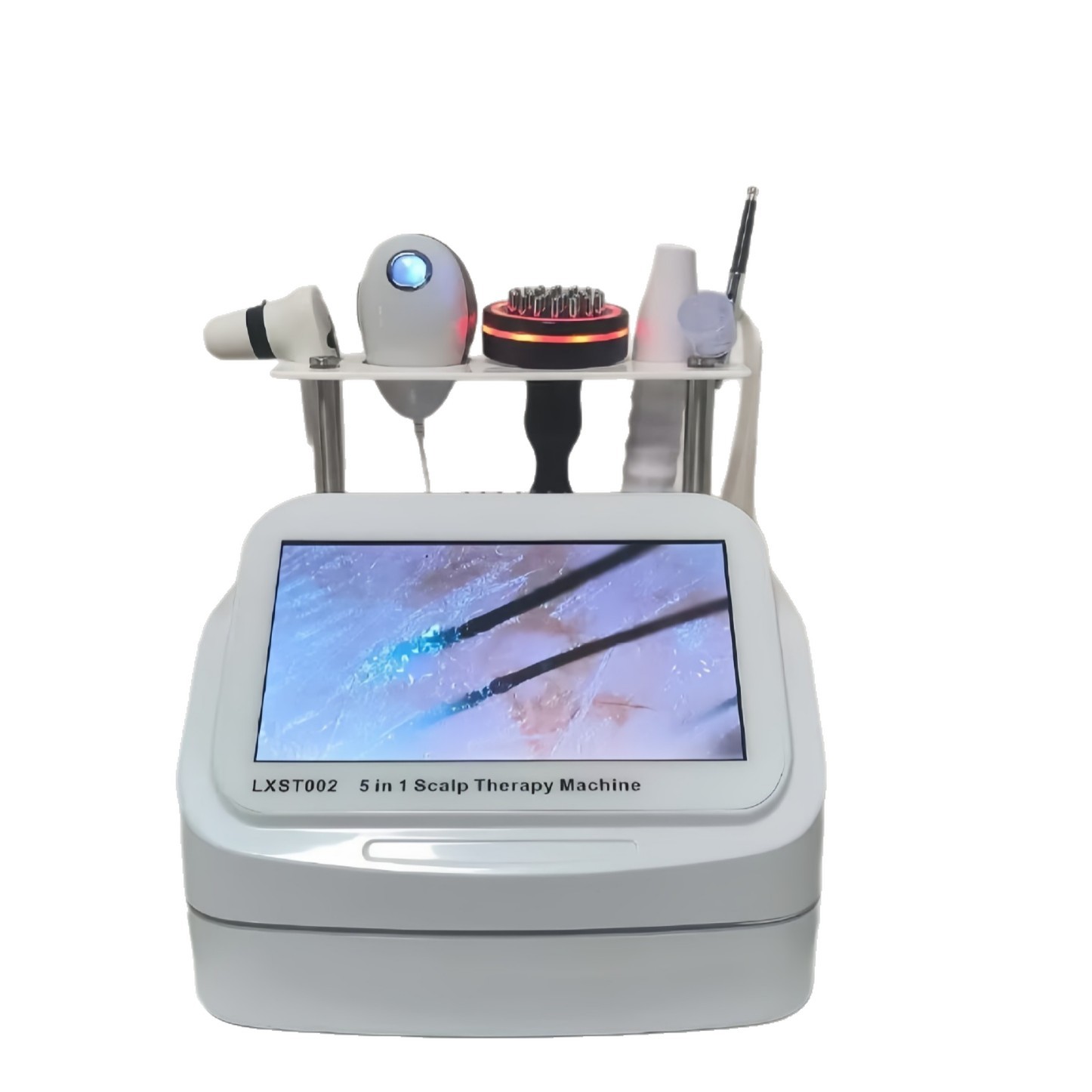 Cross-Border Foreign Trade Scalp Care Hair Follicle Detector High-Definition Hair Follicle Skin Detector Five-In-One Scalp Detector